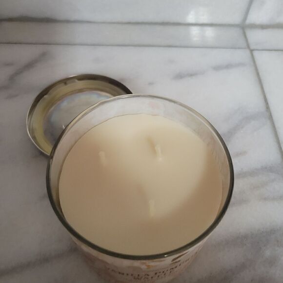 GOOSE CREEK  VANILLA PUMPKIN WAFFLE SOY WAX  LARGE 3-WICK CANDLE 14.5 oz - Picture 4 of 6